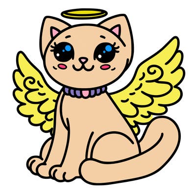 angel cat