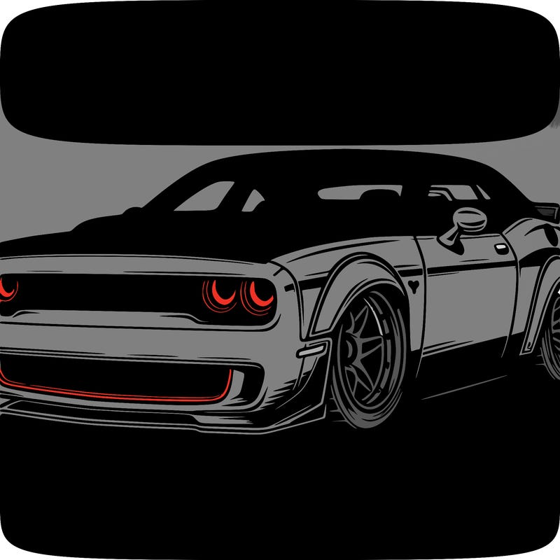 hellcat muscle car