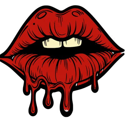 lips that look realistic and drip