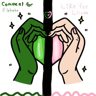 two hands forming a heart