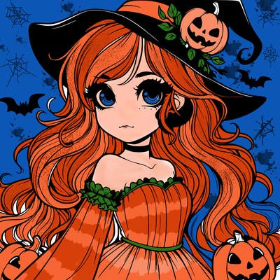 realistic girl halloween