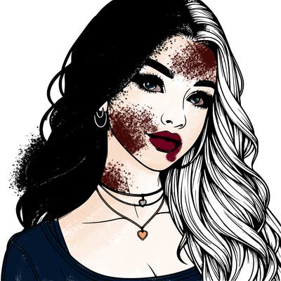 detailed realistic girl