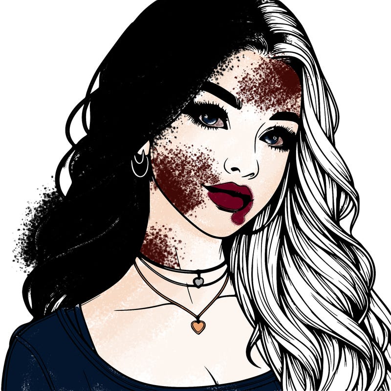 detailed realistic girl