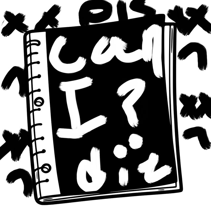 blank sheet of paper