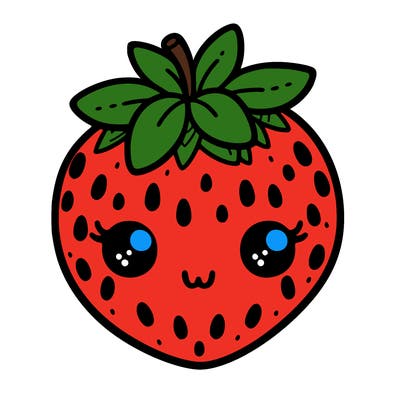 cute strawberry