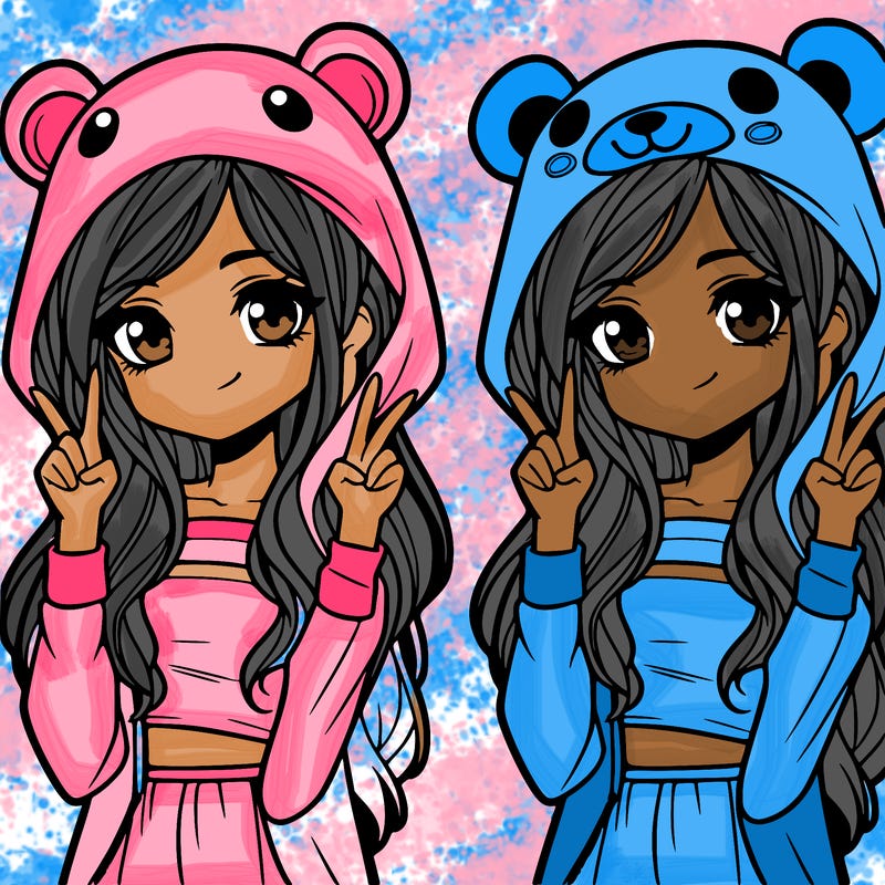 teen girl in animal costume