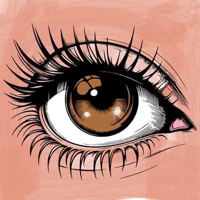 realistic eye