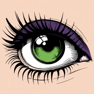 realistic eye