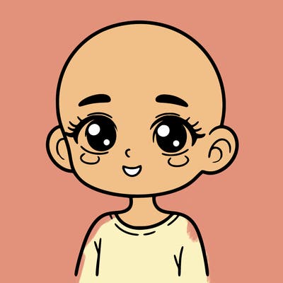 girl with no hair