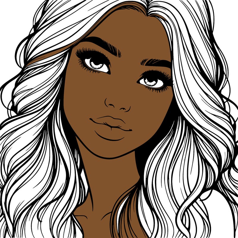 beautiful realistic girl