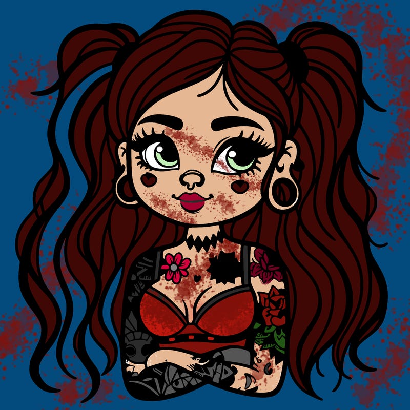 girl with tattoos