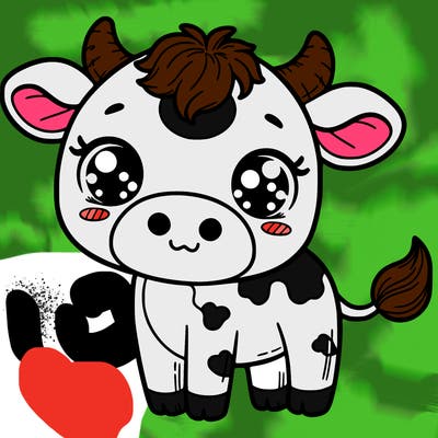 cute cow