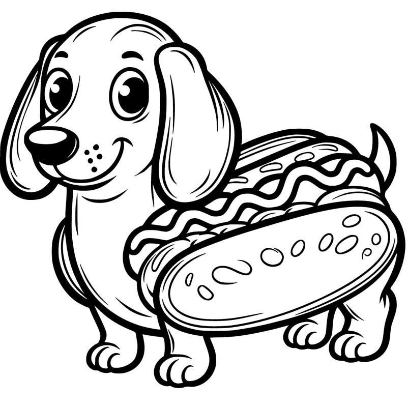hot dog dachshund