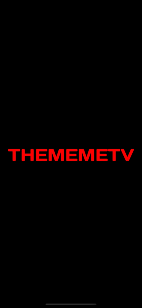 TheMemeTv - TheMemeTv app logo with bold red text on a black background