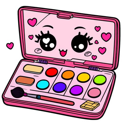 makeup pallet