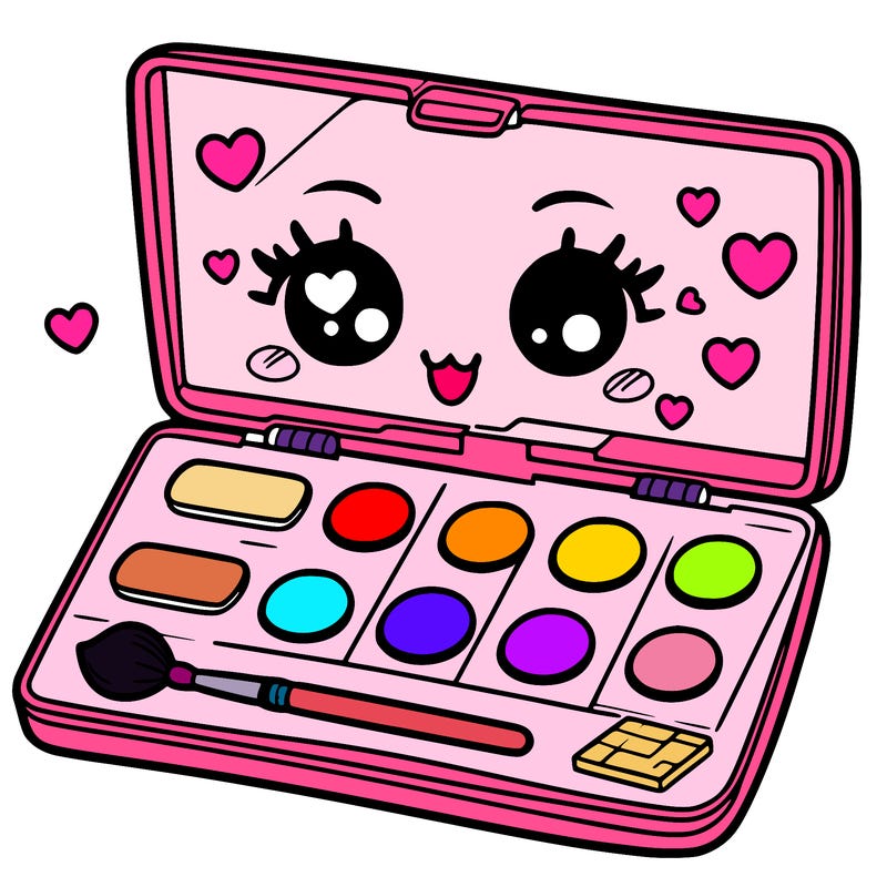 makeup pallet
