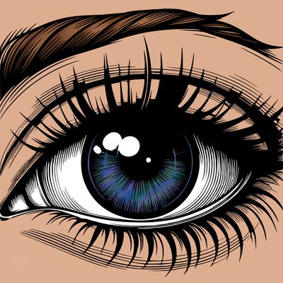 realistic eye