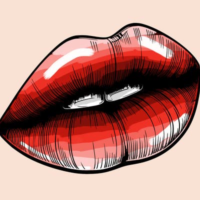 realistic lips