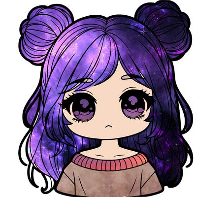 cute realistic girl