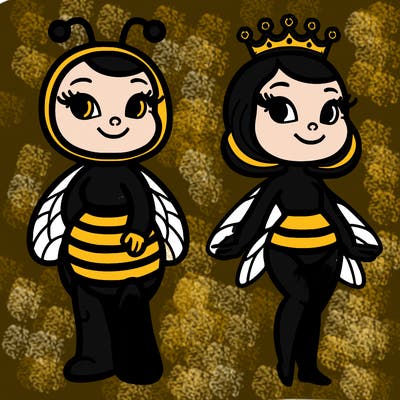 human queen bee