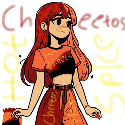 girl in a cute crop top