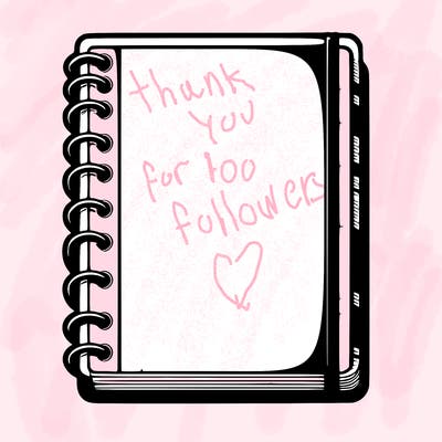 blank, realistic notebook