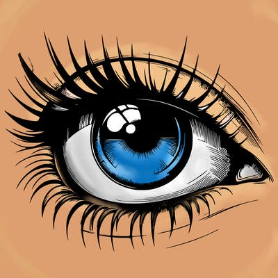 realistic eye