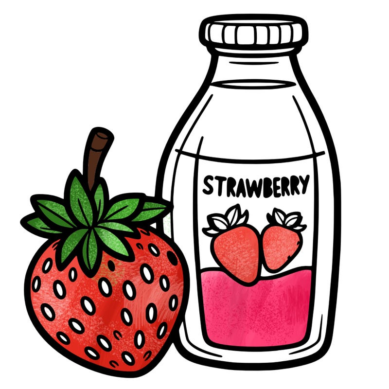 strawberry milk