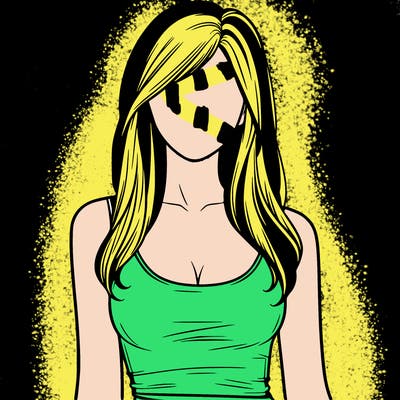 girl in tanktop realistic