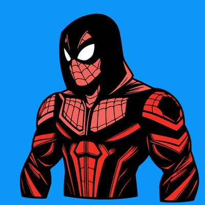 cool realistic deadpool warrior