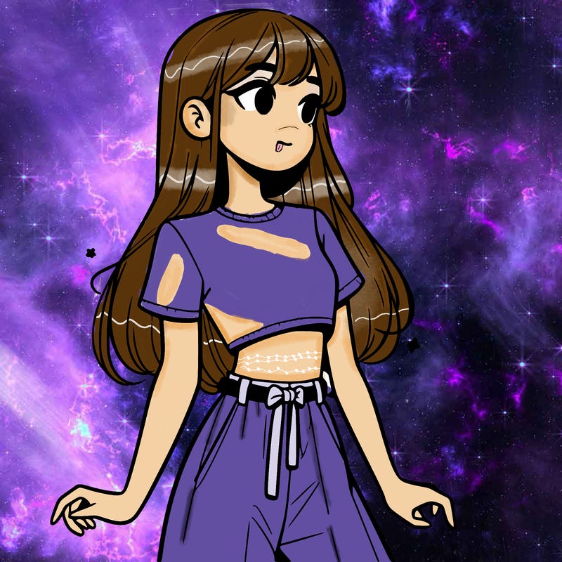 girl in a cute crop top