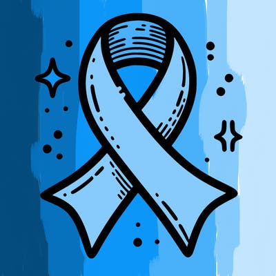 ribbon symbol of national breast cancer awareness month