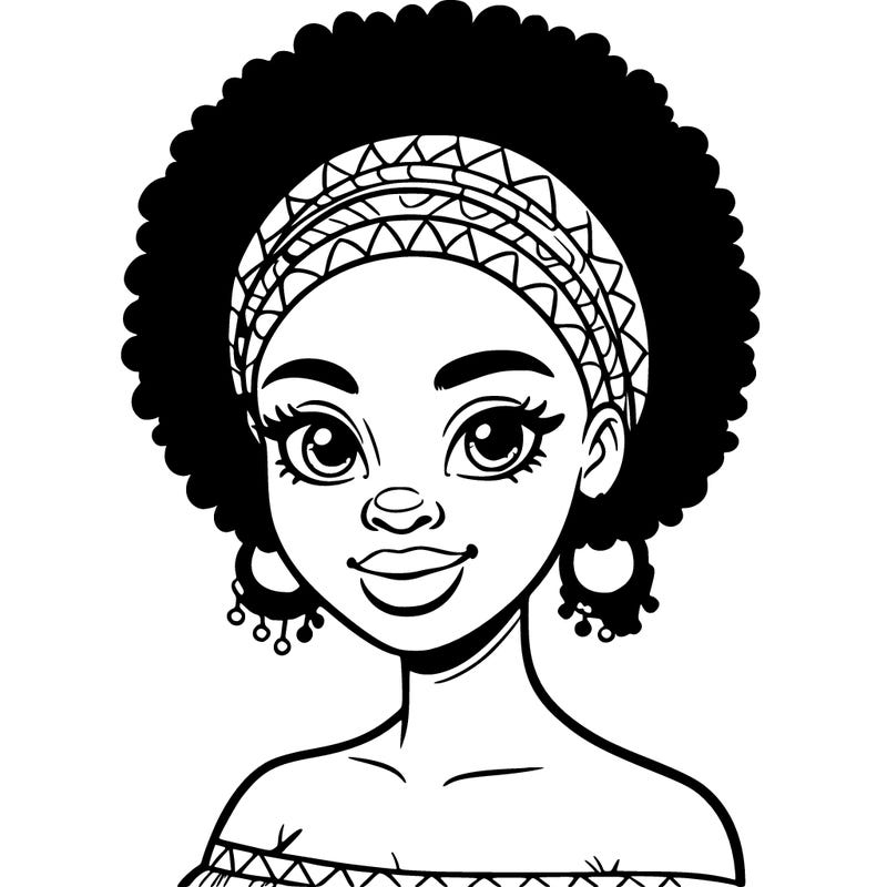 african woman