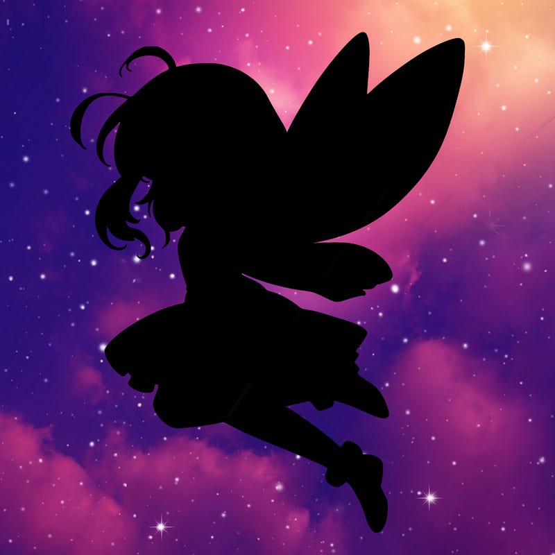 manga fairy flying