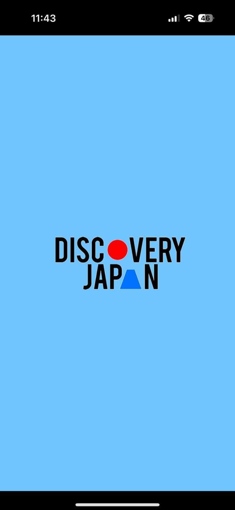 Discovery Japan Mall logo on a light blue background
