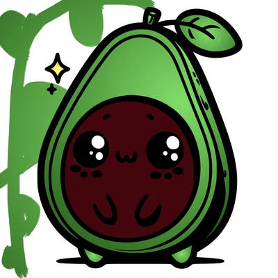 cute avocado