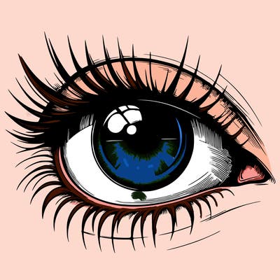 realistic eye
