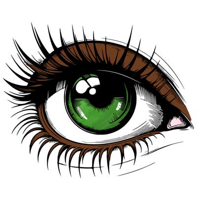 realistic eye