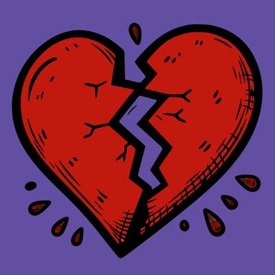 a broken heart
