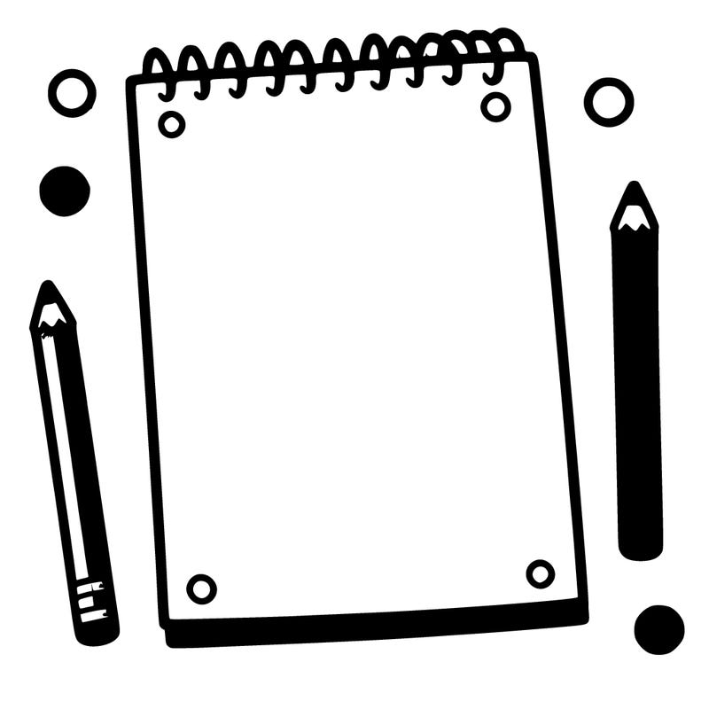 blank piece of paper