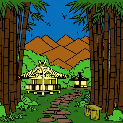 bamboo groves