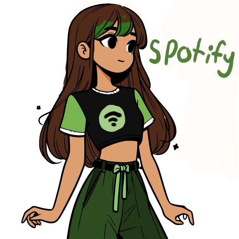 girl in a cute crop top