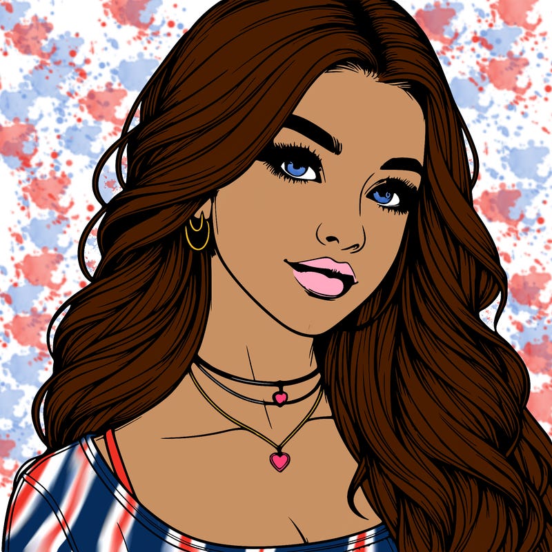 detailed realistic girl