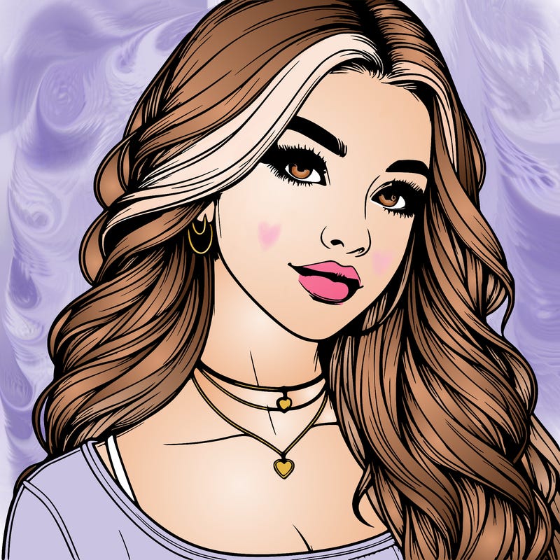 detailed realistic girl