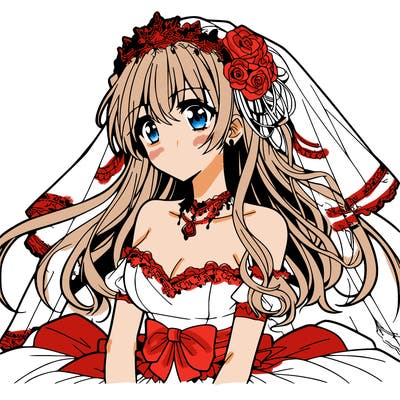 an anime bride