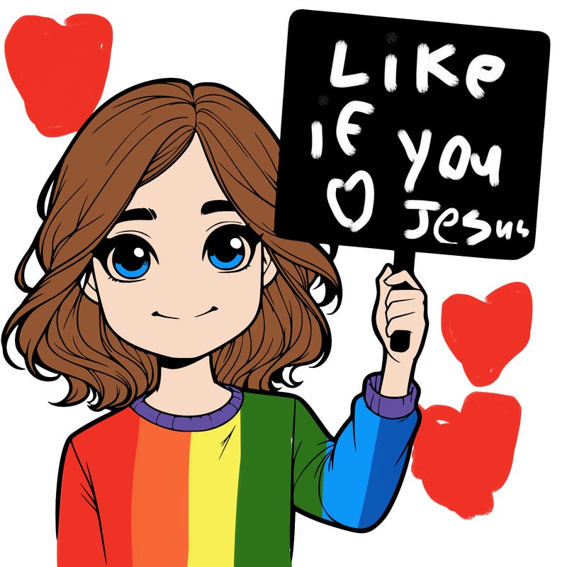 realistic girl holding up a sign