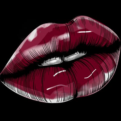 realistic lips