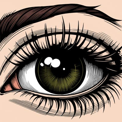 realistic eye