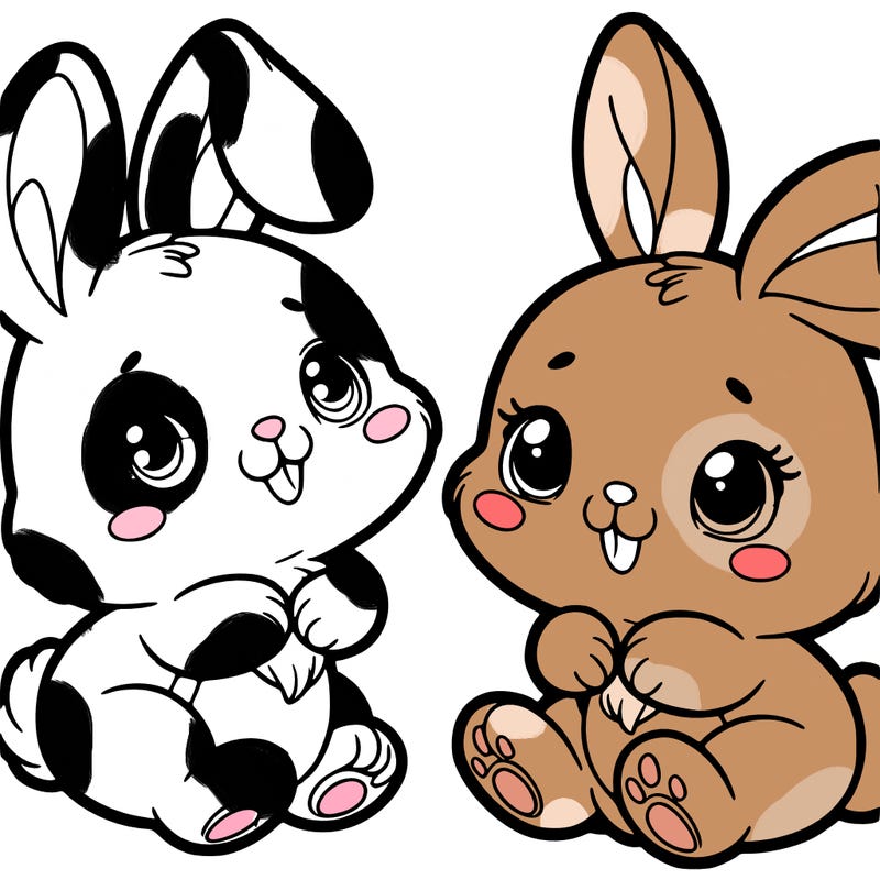 cute rabbits