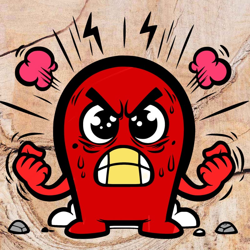 cartoon anger